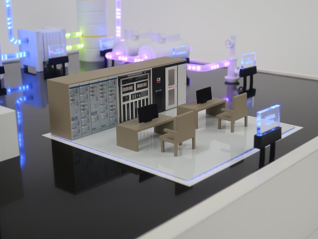 Animated Carbon Capture Facility Model