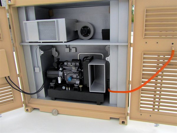 Expandable Shelter Shipping Container Model