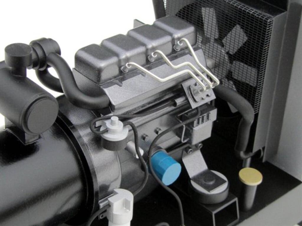 Expandable Shelter Shipping Container Model