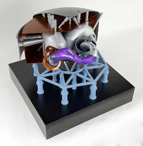 Stellarator Fusion Reactor Model by KiwiMill
