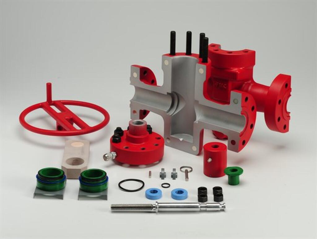 Gate Valve Model - Cutaway