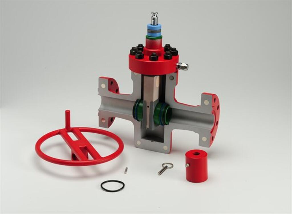 Gate Valve Model - Cutaway