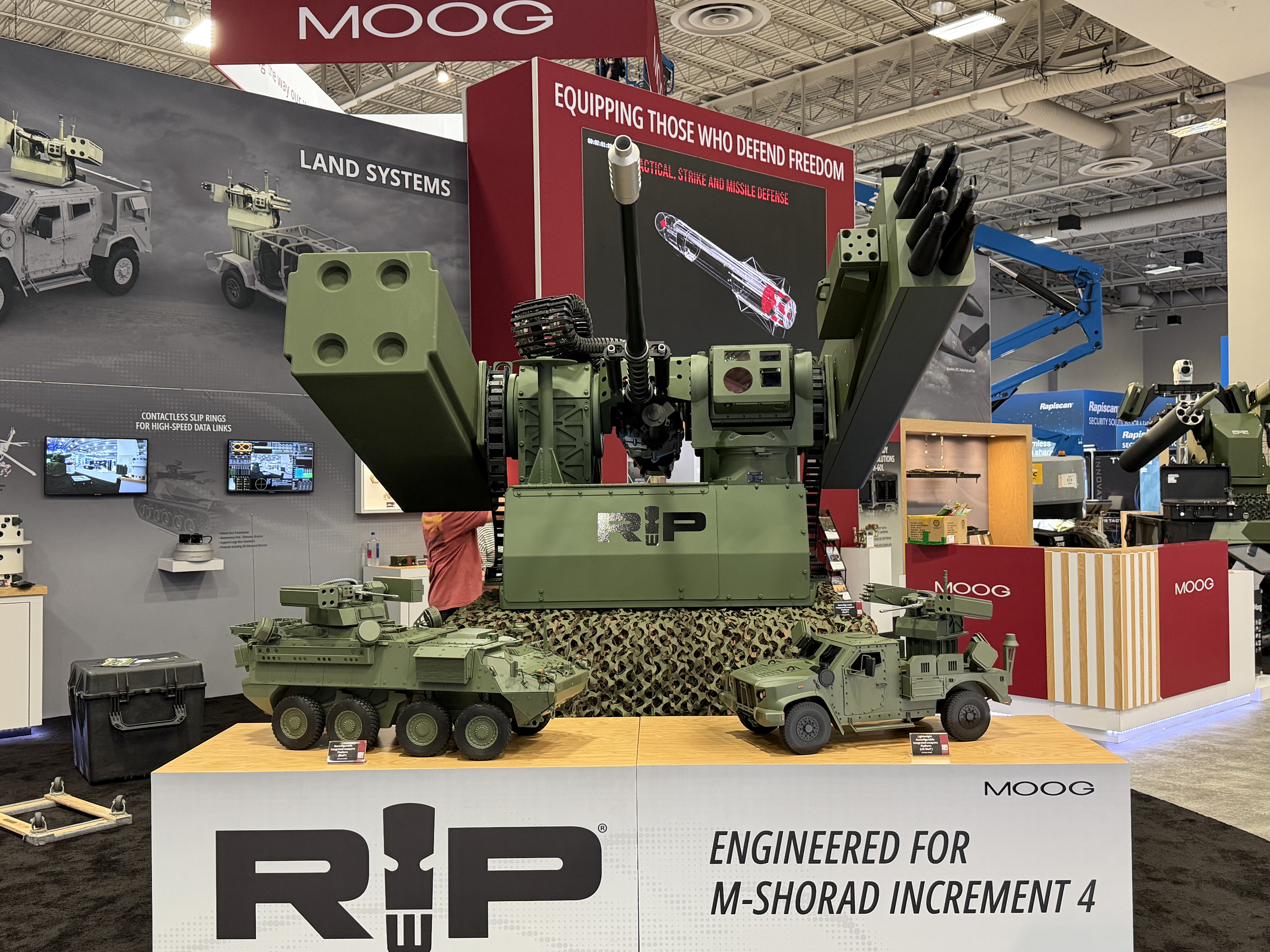 Turret Military Trade Show Model