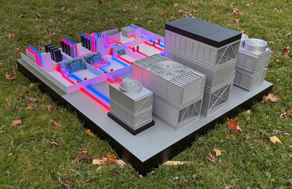 Animated Data Center Model by KiwiMill