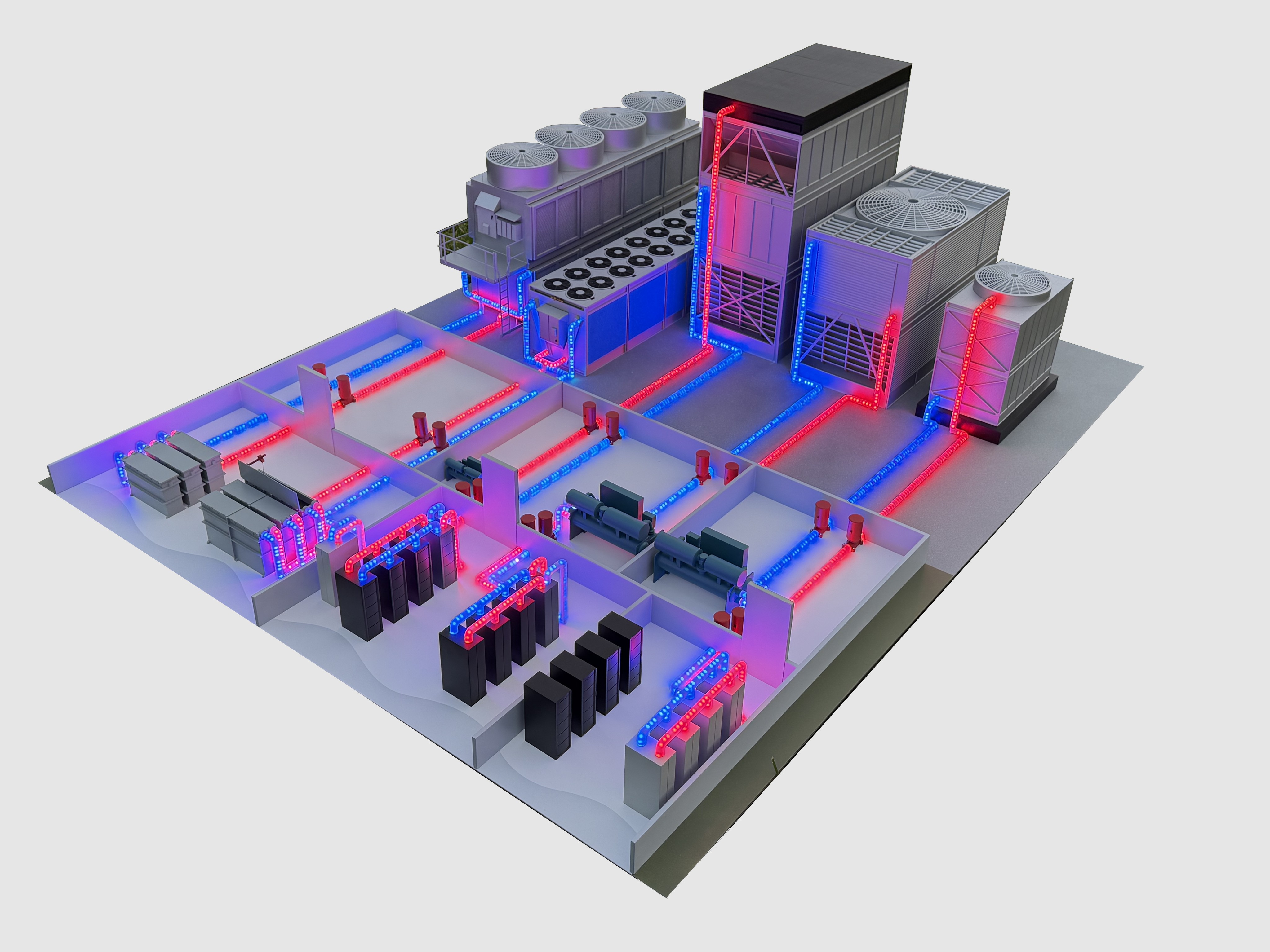 Animated Data Center Model