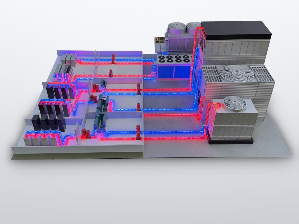 Animated Data Center Model