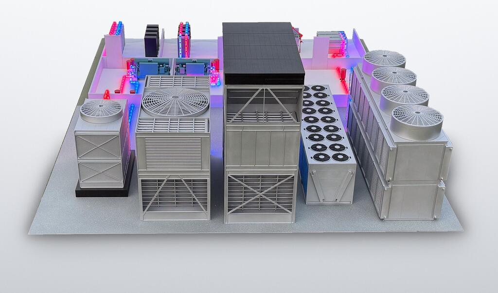 Animated Data Center Model