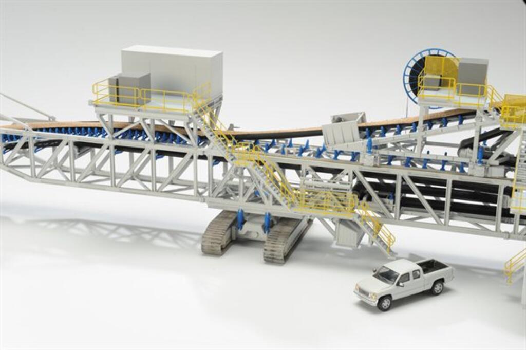 Mobile Stacking Conveyor Model