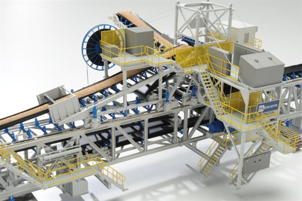 Mobile Stacking Conveyor Model