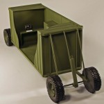 Mobile Radar Shelter Model