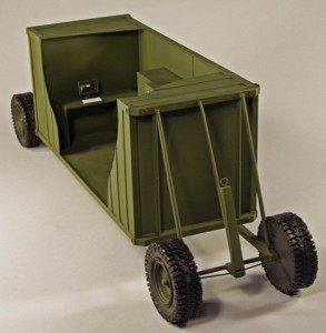 Mobile Radar Shelter Model