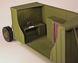 Mobile Radar Shelter Model