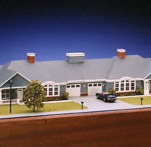 Retirement Cottage Architectural Model