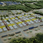 miltary base architectural model
