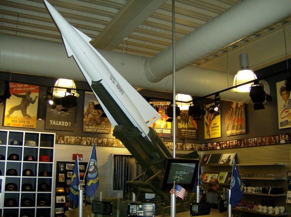 Nike Hercules Anti Aircraft Missile Model