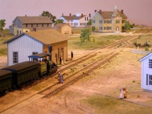 Seneca Falls Diorama Museum Model