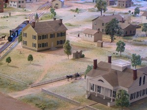 Seneca Falls Diorama Museum Model