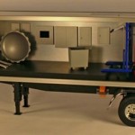Tractor Trailer Cutaway Model