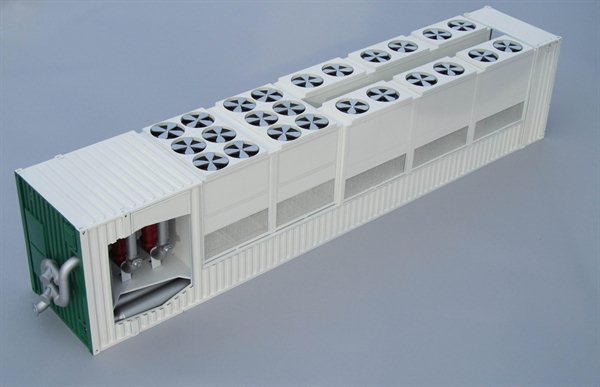 Cooling Container Model