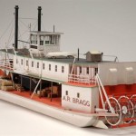 Paddle Wheel Boat Model
