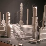 Oil Refinery Factory Model