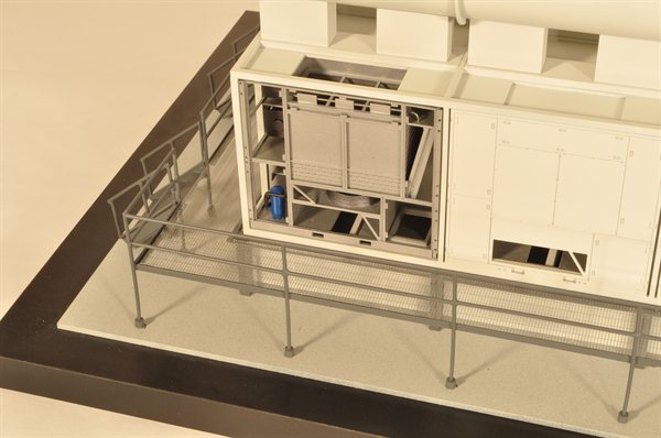 Server Facility Cooling System Model