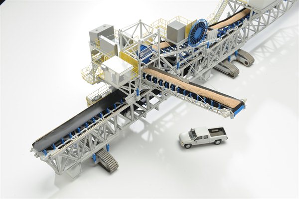 Stacking Conveyor Model