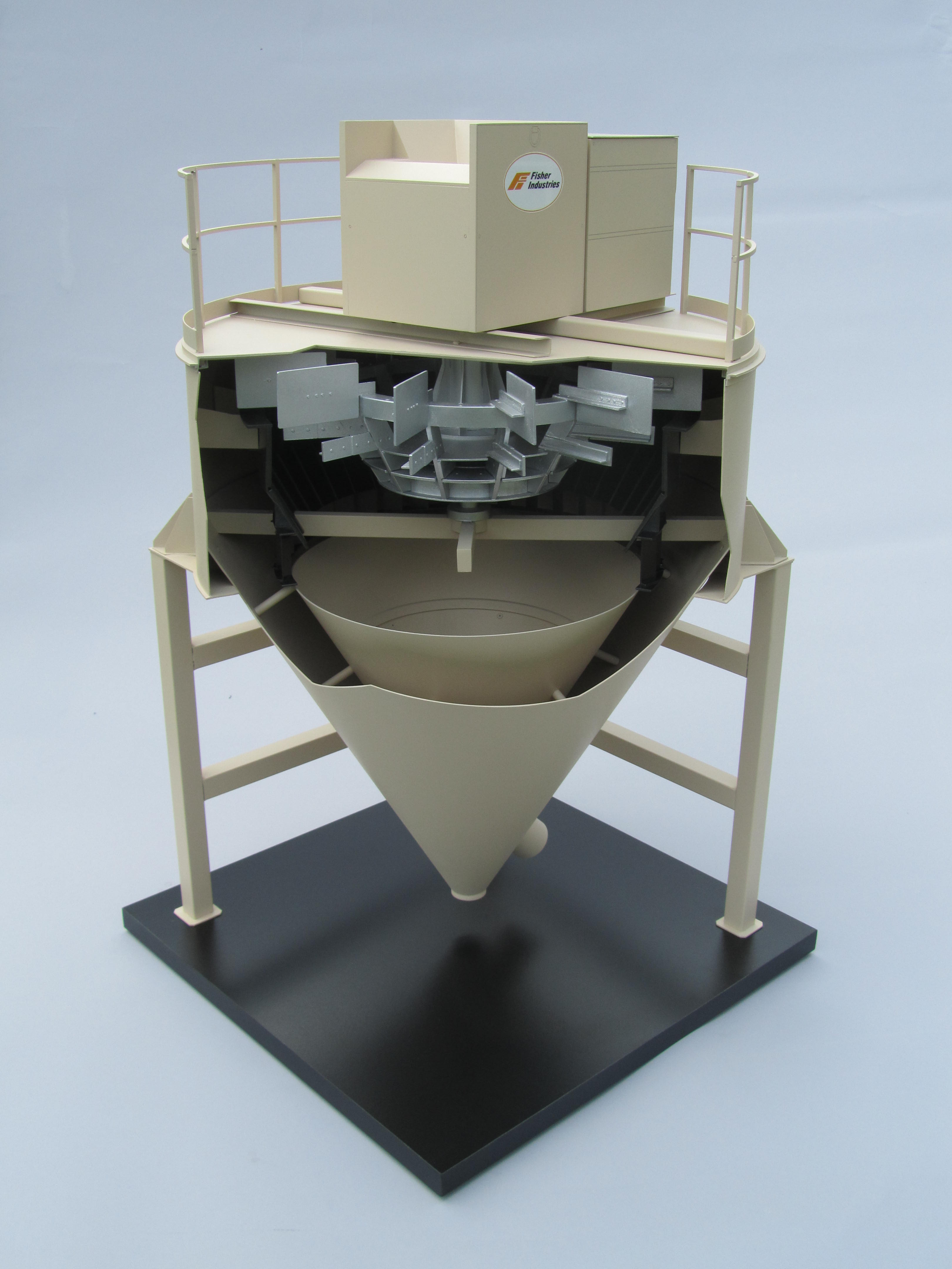Working Model of an Air Separator