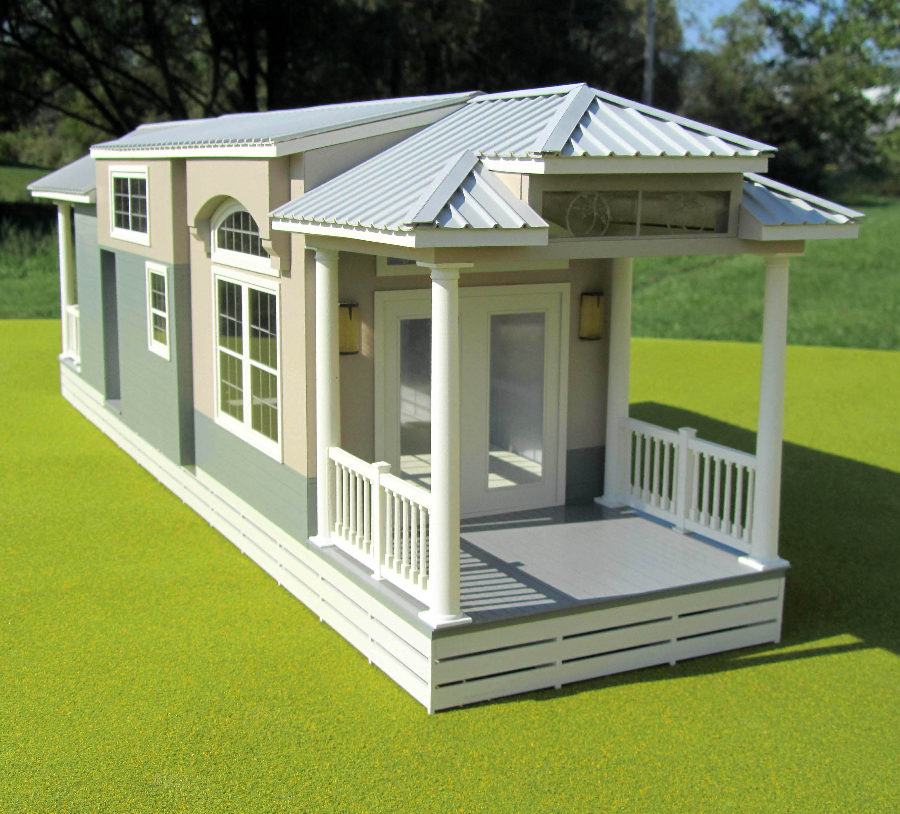 House Model Used As TV Prop For