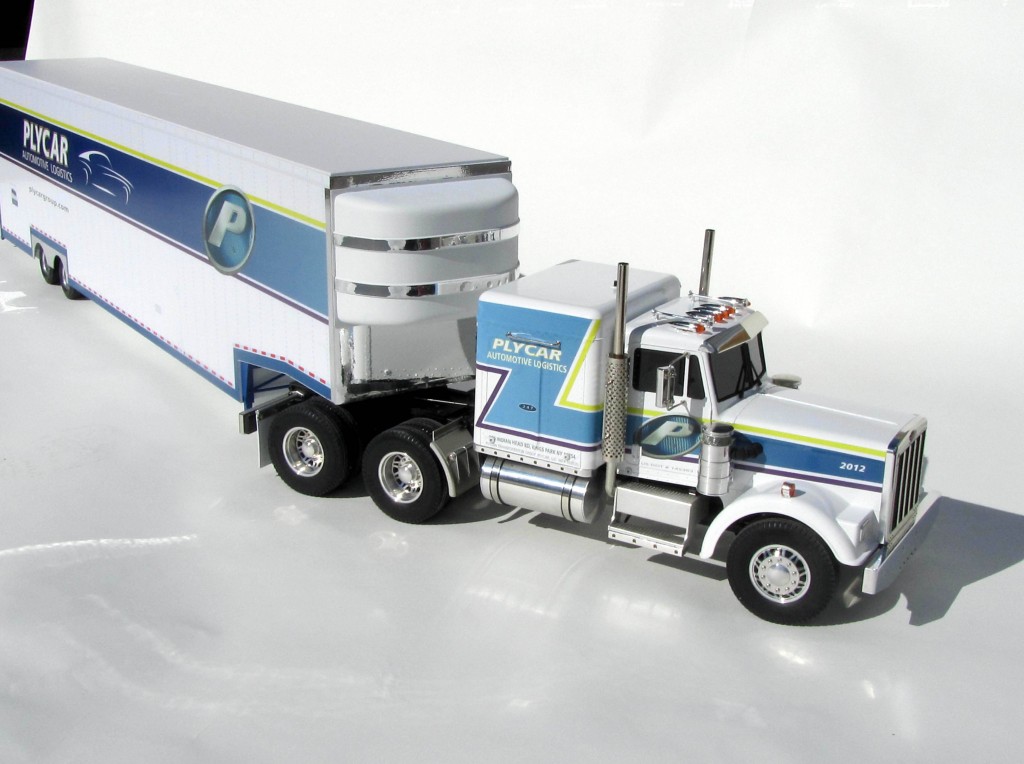 Remote Controlled Semi Truck Model - KiwiMill Portfolio