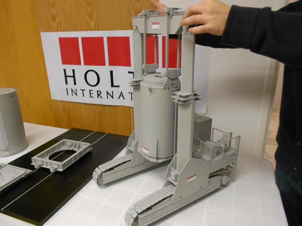 nuclear scale model for training