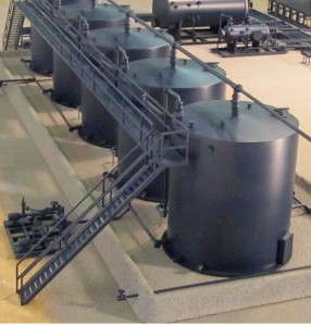 Industrial Tank Battery Model