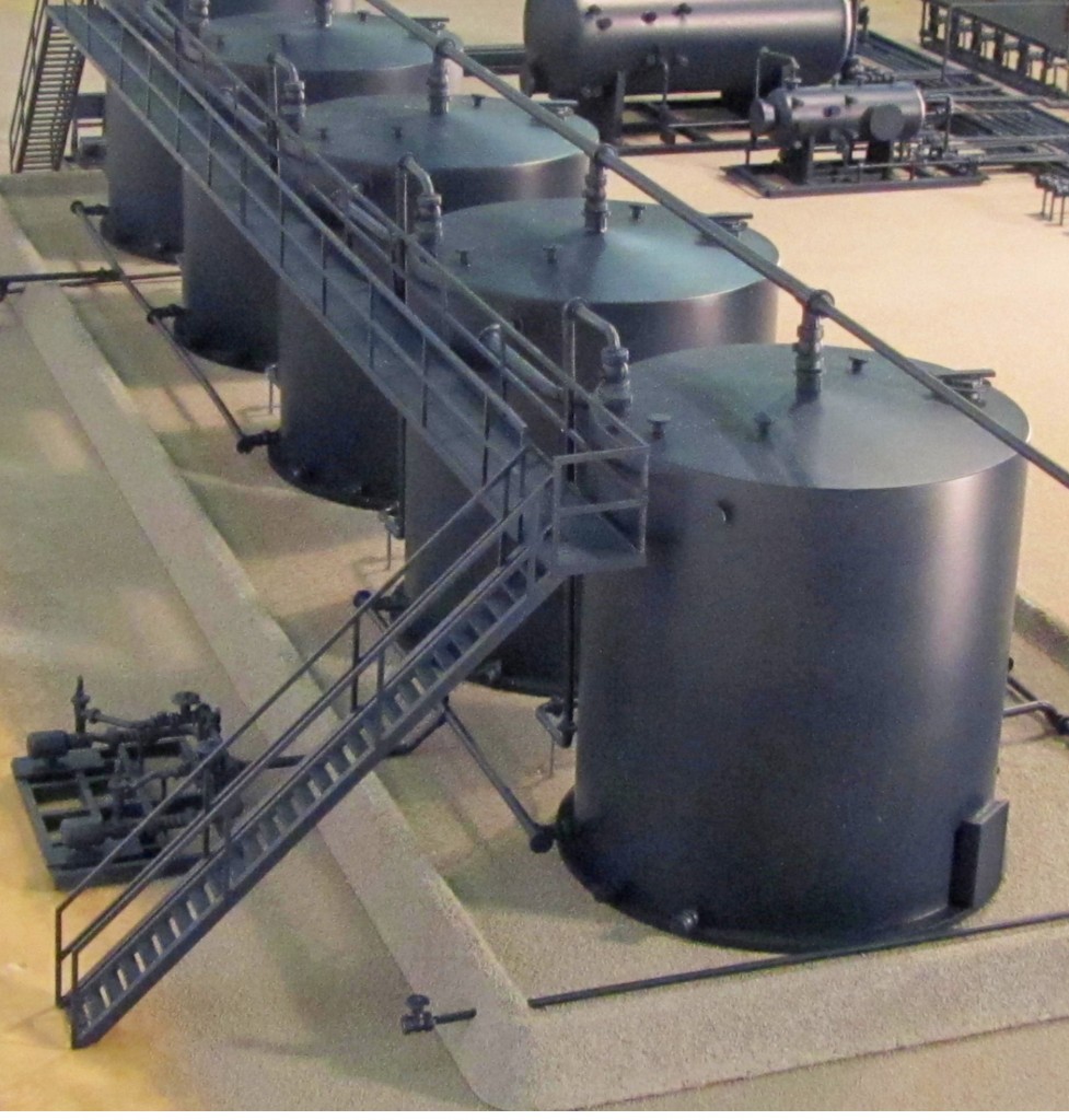 Industrial Tank Battery Model