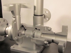 Cutaway Model of Industrial Skid