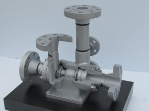 Cutaway Model of Industrial Skid