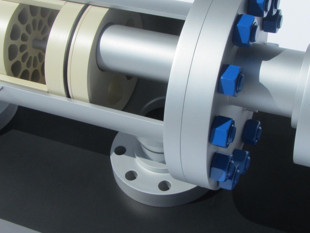 Cutaway Model of Industrial Skid