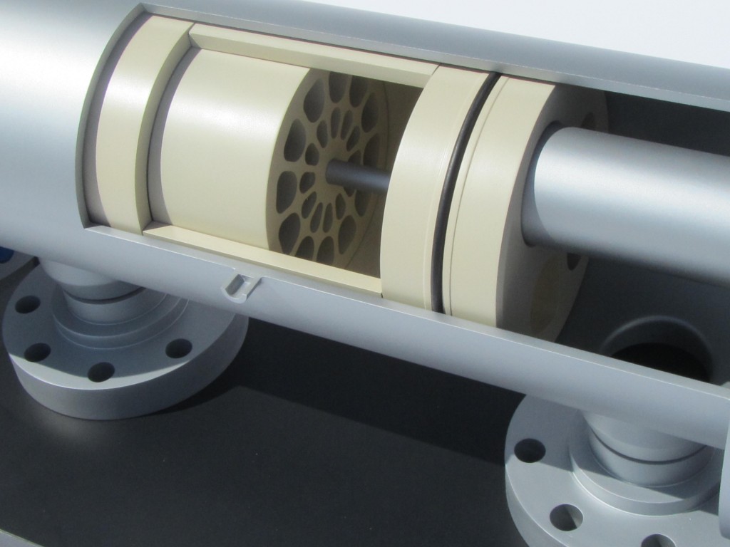 Cutaway Model of Industrial Skid