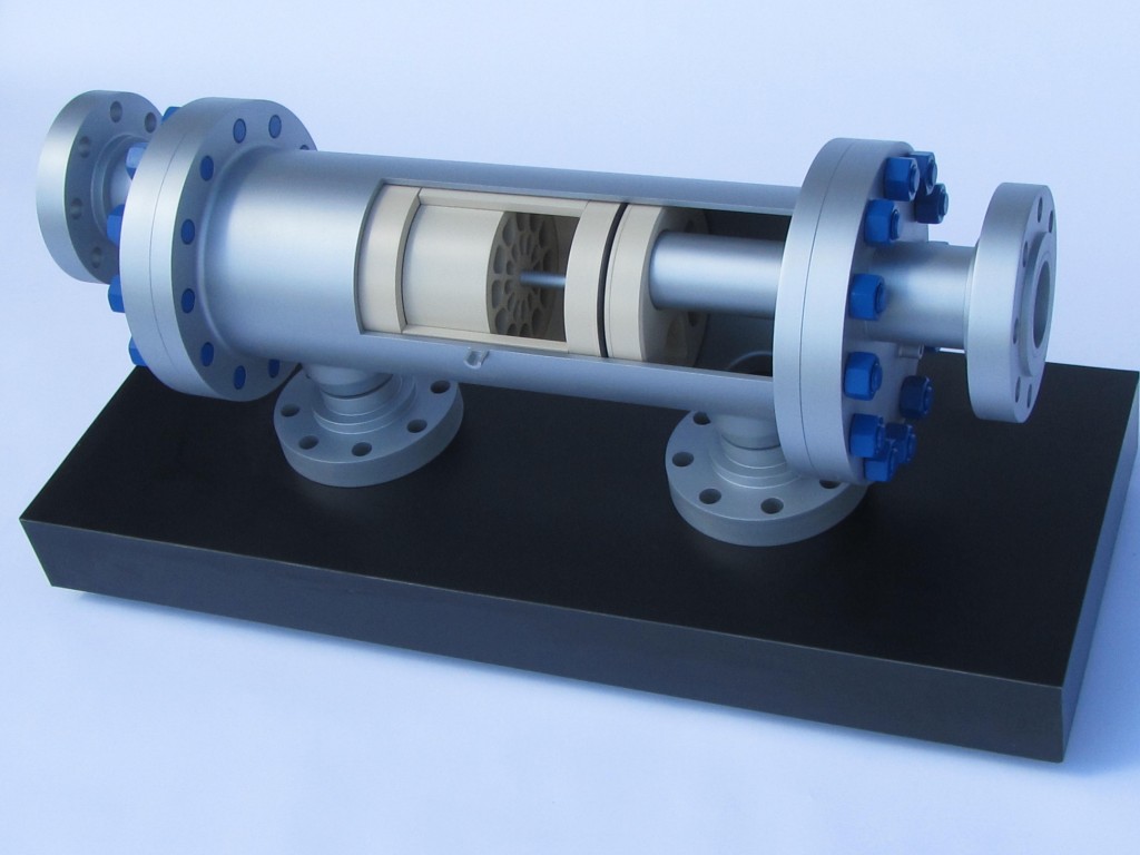 Cutaway Model of Industrial Skid