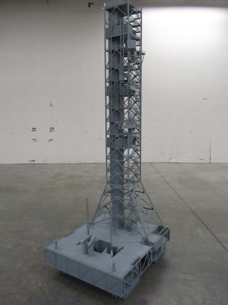 rocket launch pad model KiwiMill