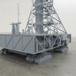 rocket launch pad model