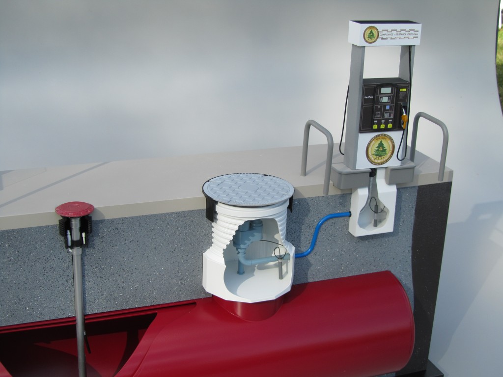 Underground Storage Tank Cutaway Model