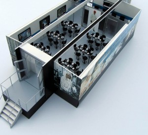 Exhibit Trailer Model