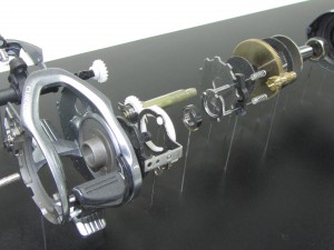 fishing reel display model