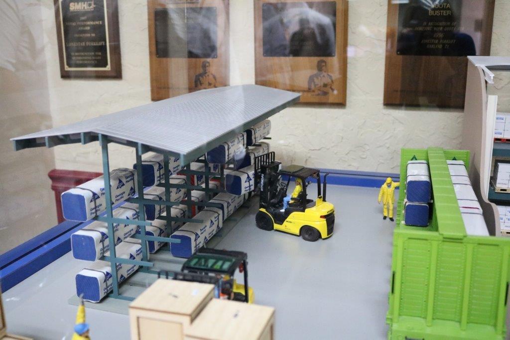 Forklift Diorama