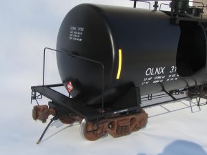 railroad tank car model