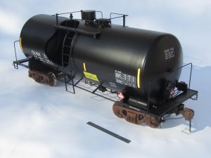 railroad tank car model