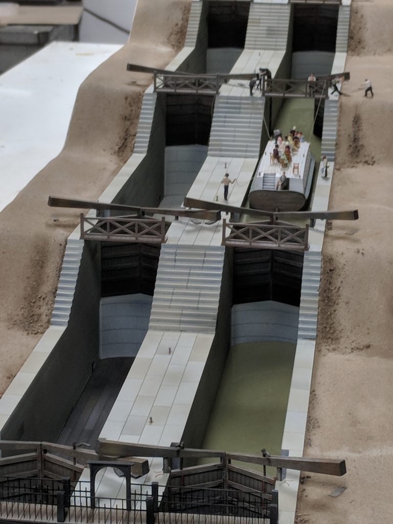 Flight of Five canal model