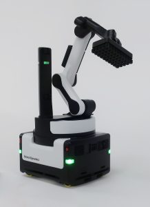 Desktop Robot Model with Lights