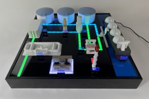 Animated LNG Regasification Plant Model