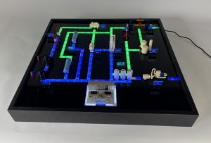 Animated Oil and Gas Field Model
